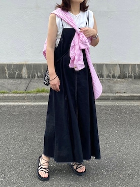 ななおさん（レディース・162cm）の夏コーディネート