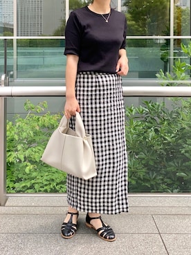 ななおさん(レディース・162cm)の夏コーディネート