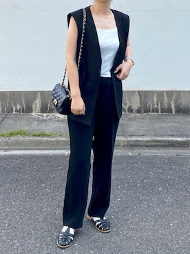 ななおさん（レディース・162cm）の夏コーディネート