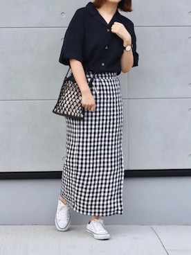 ななおさん(レディース・162cm)の夏コーディネート