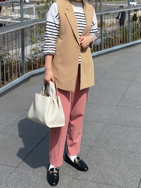 ななおさん（レディース・162cm）の春コーディネート