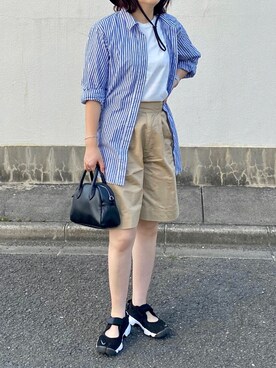 ななおさん（レディース・162cm）の夏コーディネート