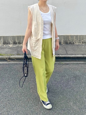 ななおさん（レディース・162cm）の夏コーディネート