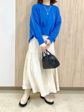 ななおさん(レディース・162cm)の冬コーディネート