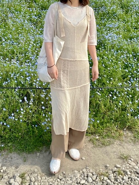 ななおさん（レディース・162cm）の春コーディネート