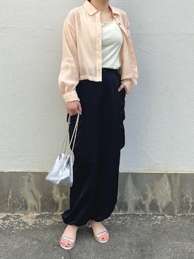 「URBAN RESEARCH ROSSO WOMEN（アーバンリサーチ　ロッソ）のアイテム」を使った、ななおさん（レディース・162cm）の春コーディネート