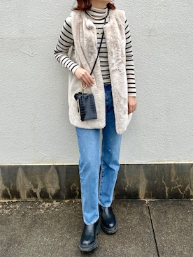 ななおさん（レディース・162cm）の冬コーディネート