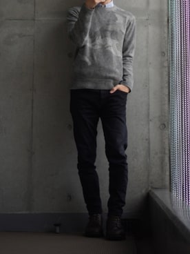 「Avoid（アヴォイド）のアイテム」を使った、コバヤシ_トシヒコさん（メンズ・163cm）の秋コーディネート