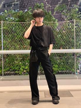 「UU（ユニクロ　アンダーカバー）のアイテム」を使った、kAItoさん（メンズ・175cm）の夏コーディネート