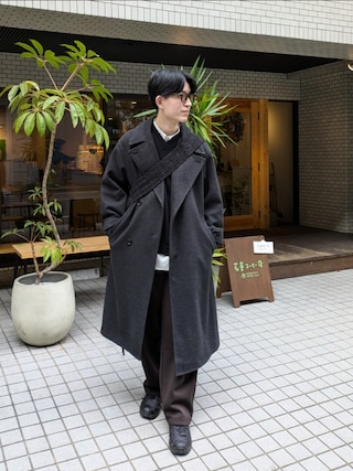 LIDNM（リドム）の「TWEED 3D LARGE BAG（ショルダーバッグ）」 - WEAR