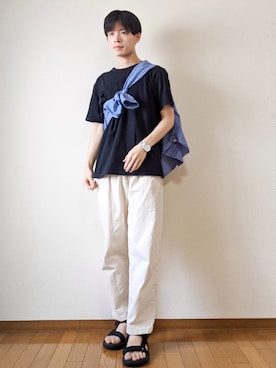 ひろやさん（メンズ・175cm）の夏コーディネート