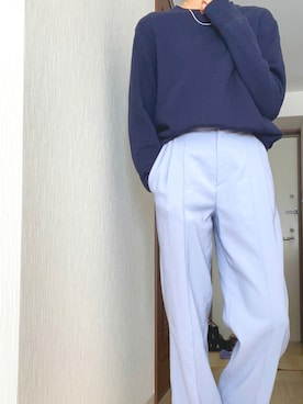 「GROVE SEOUL（グローブソウル）のアイテム」を使った、gggさん（レディース・164cm）の秋コーディネート