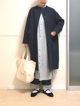 「yuni（ユニ　）のアイテム（ジャケット/アウター）」を使った、yu*さん（レディース・166cm）の冬コーディネート