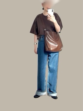 「アイテム（ドレスシューズ）」を使った、yu*さん（レディース・166cm）の秋コーディネート