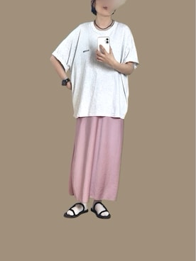 「アイテム（腕時計）」を使った、yu*さん（レディース・166cm）の夏コーディネート