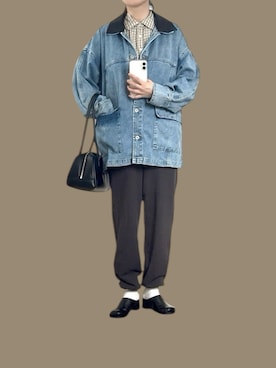 「アイテム（レッグウェア）」を使った、yu*さん（レディース・166cm）の秋コーディネート