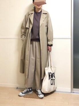 「BACK NUMBER（バックナンバー）のアイテム（財布/小物）」を使った、yu*さん（レディース・166cm）の冬コーディネート