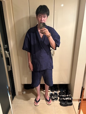 mabuさん(メンズ・189cm)の夏コーディネート
