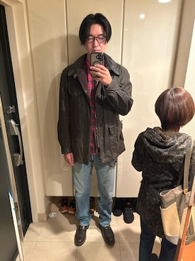 「アイテム（パンツ）」を使った、mabuさん（メンズ・189cm・50代）の秋コーディネート