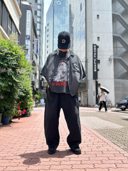 セール】DankeSchon/ダンケシェーン/GRADATION CHEMICAL S/S TEE