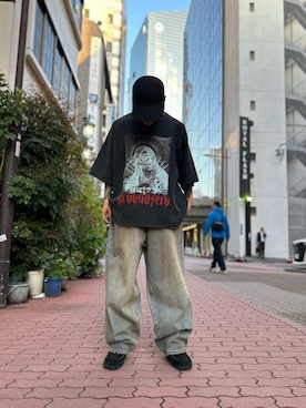 「WHITELAND BLACKBURN」｜エンジョウジさん（メンズ・168cm）の春コーディネート