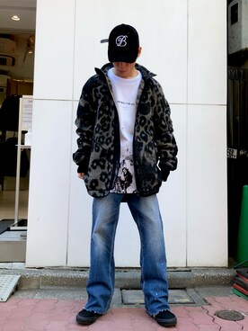 「Y-3（ワイスリー）のアイテム（ジャケット/アウター）」を使った、エンジョウジさん（メンズ・168cm）の秋コーディネート