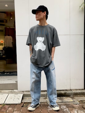 「AZS」｜エンジョウジさん（メンズ・168cm）の春コーディネート
