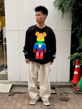 エンジョウジさん（メンズ・168cm）の春コーディネート