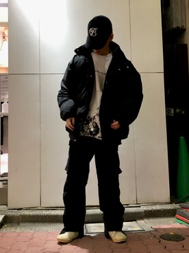「L.H.P（エルエイチピー）のアイテム」を使った、エンジョウジさん（メンズ・168cm）の秋コーディネート