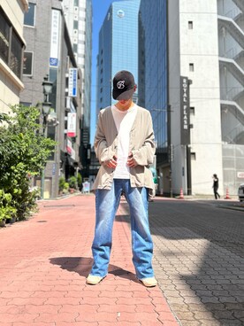 エンジョウジさん（メンズ・168cm）の夏コーディネート