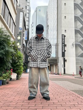 「WHITELAND BLACKBURN」｜エンジョウジさん（メンズ・168cm）の秋コーディネート