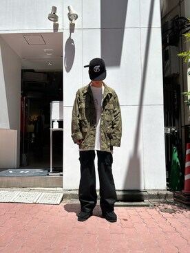 エンジョウジさん（メンズ・168cm）の春コーディネート