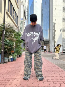 エンジョウジさん(メンズ・168cm)の春コーディネート