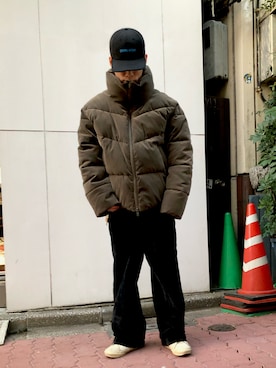 エンジョウジさん（メンズ・168cm）の冬コーディネート