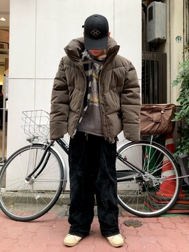 エンジョウジさん（メンズ・168cm）の冬コーディネート