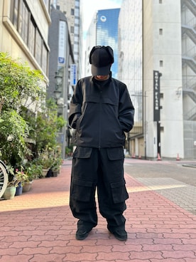 「whiteland」｜「アイテム（ジャケット/アウター）」を使った、エンジョウジさん（メンズ・168cm）の冬コーディネート