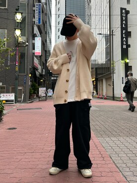エンジョウジさん（メンズ・168cm）の春コーディネート