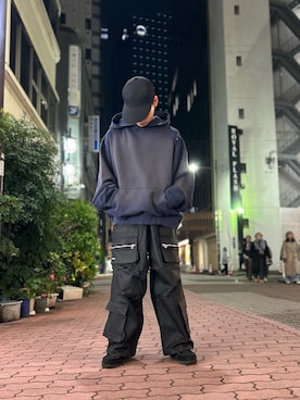 「WHITELAND BLACKBURN」｜エンジョウジさん（メンズ・168cm）の冬コーディネート