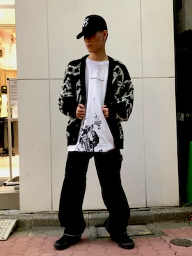 「L.H.P（エルエイチピー）のアイテム」を使った、エンジョウジさん（メンズ・168cm）の秋コーディネート