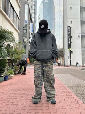 エンジョウジさん（メンズ・168cm）の冬コーディネート