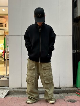 エンジョウジさん（メンズ・168cm）の冬コーディネート