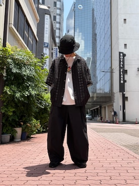 エンジョウジさん（メンズ・168cm）の夏コーディネート