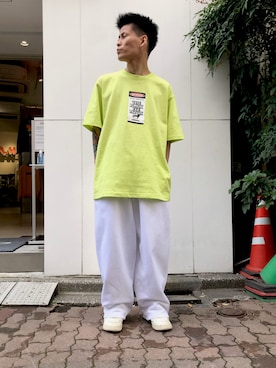 「black eye patch」｜エンジョウジさん（メンズ・168cm）の春コーディネート