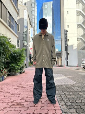 エンジョウジさん（メンズ・168cm）の秋コーディネート