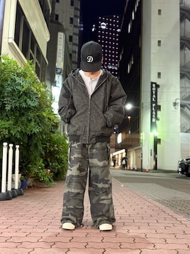 「WHITELAND（ホワイトランド）のアイテム（ジャケット/アウター）」を使った、エンジョウジさん（メンズ・168cm）の秋コーディネート