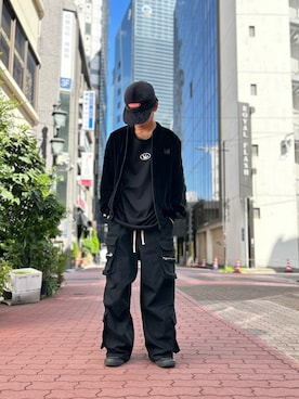 「whiteland」｜「アイテム（ジャケット/アウター）」を使った、エンジョウジさん（メンズ・168cm）の夏コーディネート
