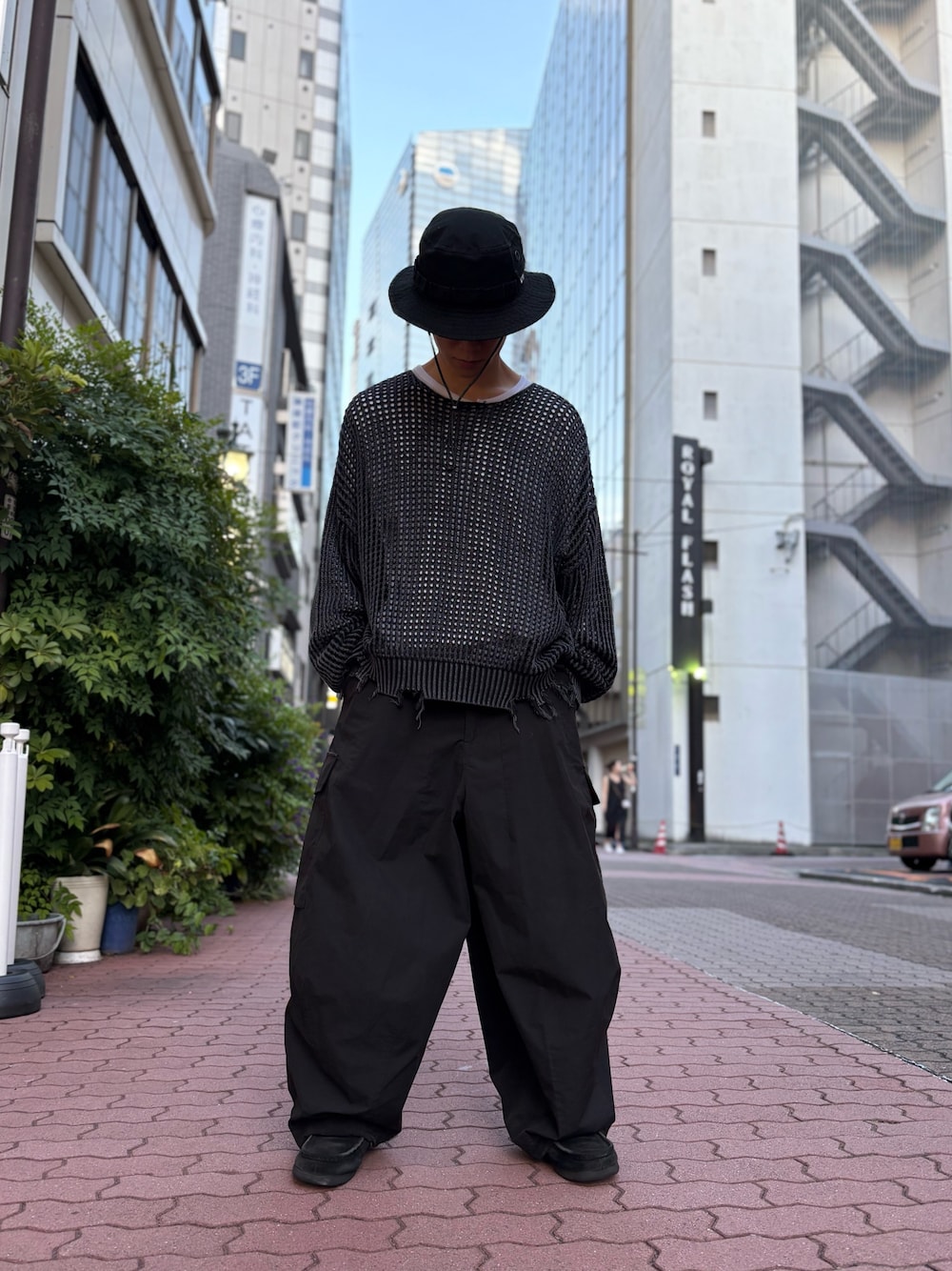ニット セーター DankeSchon/ダンケシェーン/CHEMICAL MESHKNIT CN レディース メンズ DANKE SCHON（ダンケシェーン）の「DankeSchon/ダンケシェーン