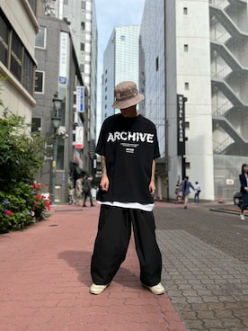 エンジョウジさん（メンズ・168cm）の夏コーディネート