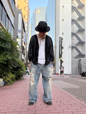 エンジョウジさん（メンズ・168cm）の夏コーディネート