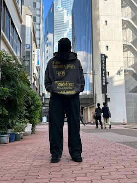 「Danke schon」｜「アイテム（チノパンツ）」を使った、エンジョウジさん（メンズ・168cm）の秋コーディネート